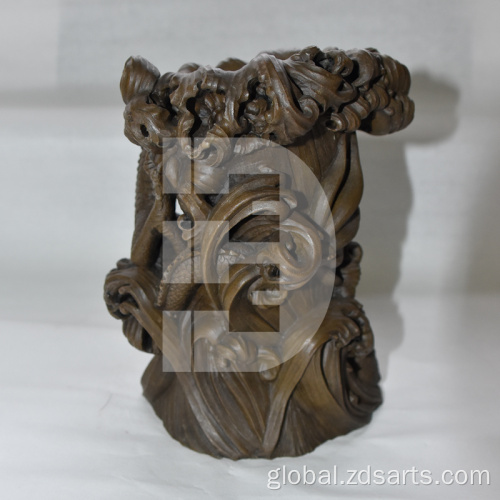 Online Auction Antiques Stone Carving of Dragon Roaring the Sea Factory